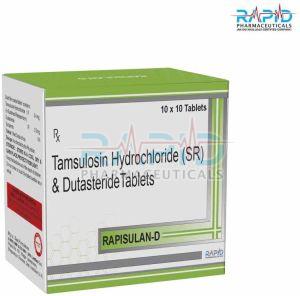 Rapisulan D Tamsulosin Hydrochloride Dutasteride Tablet