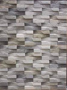 Ceramic Matte Elevation Wall Tiles, Color : Grey