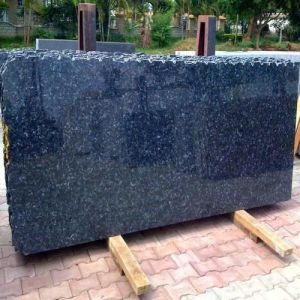 Polished Blue Pearl Granite Stone Slab