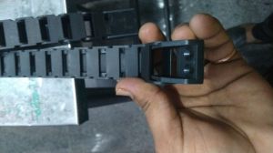 Reinforced Plastic PVC Cable Tray, Color : Black Raw