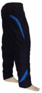 Men Sports Track Pant, Color : Black, Blue