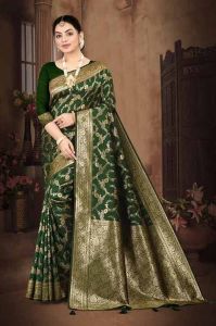 Women Banarasi Silk Saree