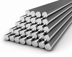 Polished Monel 400 Round Bar, Color : Silver