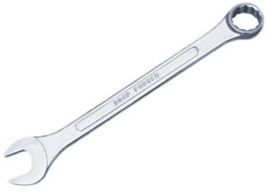 Polished Iron Combination Carbon Steel Spanner, Color : Metallic