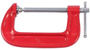 Metal Manual Polished Mini Clamp, Color : Red