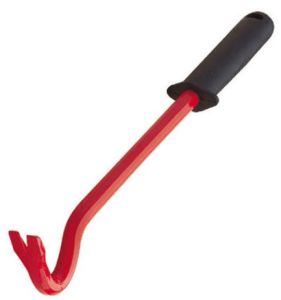 Epoxy Coated Carbon Steel Nail Puller, Color : Red