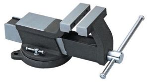 Steel Swivel Base Vice, Color : Polished