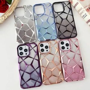 TPU/gel Diamond Pattern Mobile Phone Covers, Color : Multicolor