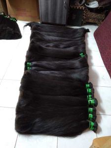 Non Remy Double Drawn Hair
