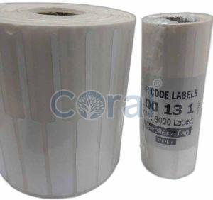 100x13mm Jewellery Barcode Label Roll