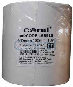 100x100mm coral direct thermal barcode label roll