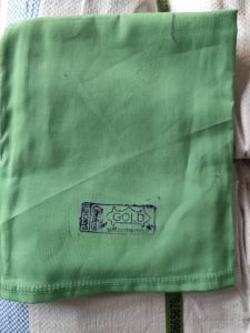 Plain Green Cotton Poplin Petticoat