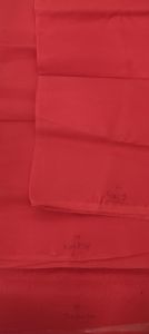 Plain Red Polyester Rotto Fabric for Used Making Apparel