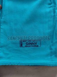 Plain Sky Blue Soft Cotton Poplin Petticoat