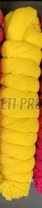 Yellow Plain Cotton Dupatta
