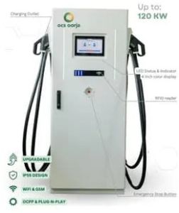 Mild Steel Ev Charger (DC Fast), Color : White