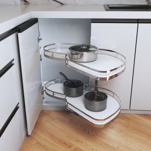 Wooden Plain S Corner Kitchen Unit, Brand Name : Gentech Modern