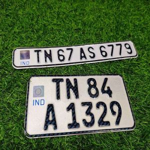 High-Quality Aluminum High Security Vehicle Number Plate