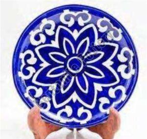 Printed Dinner Plates, Shape : Round For Home