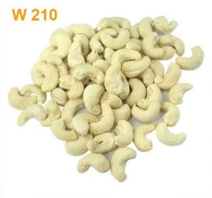 W210 Whole Cashew Nuts, Color : Natural