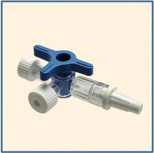 Madical Grade Plastic 3 Way Disposable Stopcock, Color : Transparent