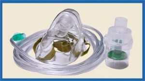 Medical Grade PVC Adult Oxygen Nebulizer Mask Kit