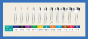 Steralized by Gamma Radiation Carbon Steel Gouge Blade