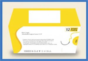 Purified Connective Tissue Catgut Plain Absorbable Surgical Suture