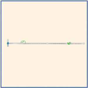 Madical Grade Plastic Cvp Manometer, Color : White