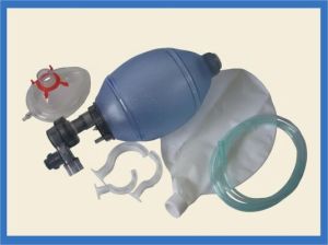 Silicone Manual Resuscitation Ambu Bag, Color : Transparent
