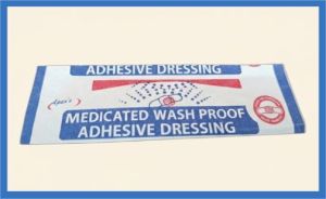 Medicated Wash Proof Adhesive Bandage, Color : Multi Color