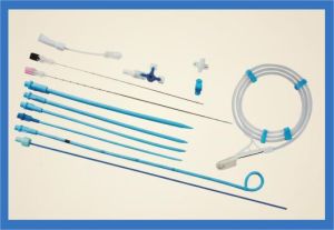 Medical Grade Silicon Percutaneous Pigtail Nephrostomy Catheter Set