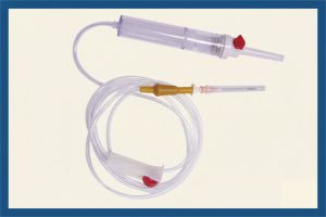 PVC Blood Transfusion Set, Color : Transparent, Length : 50 Cm