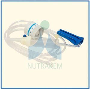 Medical Grade Plastic Dial Flow Infusion Set, Color : Transparent