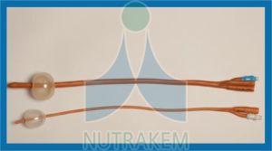 Natural Rubber Construction Foley Balloon Catheter