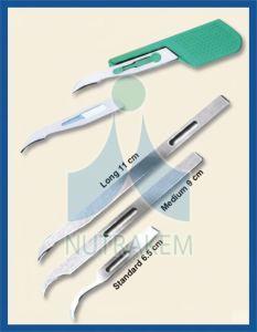 Stainless Steel Stitch Cutter, Color : Silver