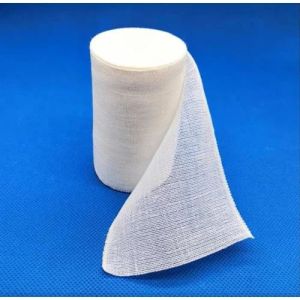 White Gauze Roll Bandage 15cmx2m for Medical Purposes