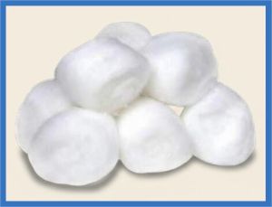 White Surgical Cotton Ball, Packaging Type : Steralized Bag
