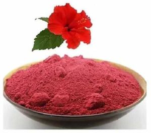 Hibiscus Flower Powder, Color : Reddish