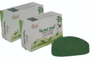 Neem Herbal Soap, Color : Green, Weight : 100 Gm