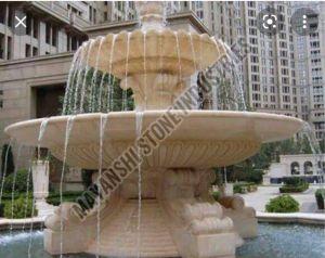10 Feet Sandstone Fountain for Outdoor