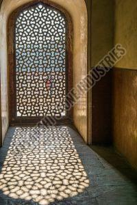 Red Sandstone Decorative Jali Traditional