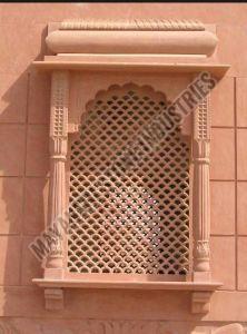 Sandstone Royal Rajasthani Style Jharokha for Home Decor