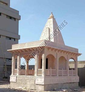 Smooth Finish Traditional Stone Carved Temple