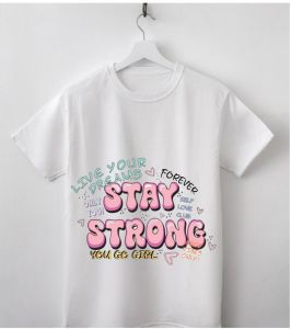 White Men College Wear Cotton Printed T-Shirt