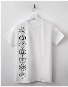 White Men Cotton Graphic T-Shirt