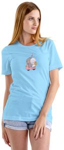 Women Graphic Printed Cotton T Shirt