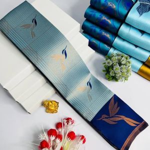 Banarasi Silk Saree with Zari Motifs