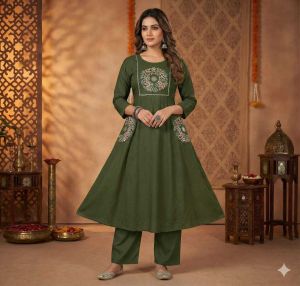 Cotton Dabu Print Palazzo Pair