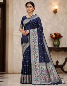 Printed Paithani Saree for Women